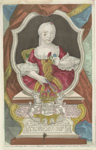 Carolina, Orange-Nassau hercegnő portréja alkotó: Anonymous
