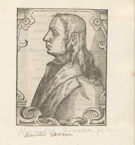 Ercole Strozzi portréja alkotó: Anonymous