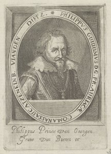 Philip Vilmos, Orange hercegének portréja alkotó: Anonymous