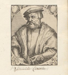 Portré van Hernán Cortés alkotó: Anonymous