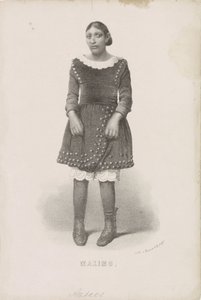 Portré van Máximo, 1857 Maximo (cím az objektumon) alkotó: Anonymous