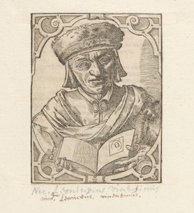 Portré van Niccolò Leoniceno alkotó: Anonymous