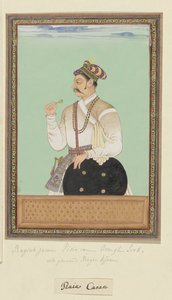 Raja Karan portréja, aki Aurangzeb vezíre volt alkotó: Anonymous