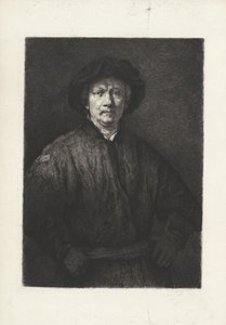 Rembrandt Harmensz portréja. Rajnából alkotó: Anonymous