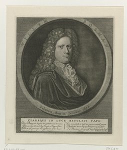 Willem Bosman portréja alkotó: Anonymous