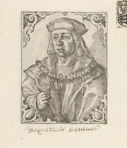 Habsburg I. Maximilian császár portréja alkotó: Anonymous