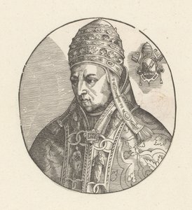 V. Miklós pápa portréja alkotó: Anonymous