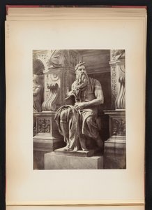 Michelangelo Mózes szobra, II. Julius, S. Pietro emlékműve Vincoliban, Rómában, Olaszországban alkotó: Anonymous