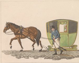 Toeslede, 1810-1825 Bérelt szán, konzerv Sleede vagy Slee néven (cím a tárgyon) alkotó: Anonymous