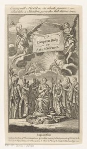 Triomf van Vrede Komplett Művészetek és Tudományok Testülete (cím az objektumon) Titelpagina voor: S.n., The Universal Magazin of Knowledge and Pleasure, III. évf., 1748 alkotó: Anonymous