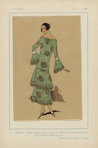 Nagyon párizsi, 1923, 11. sz.: 3. - SMAGRALD. - Gyönyörűen egyszerű... alkotó: Anonymous