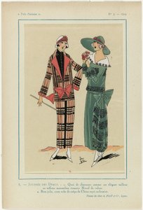 Nagyon párizsi, 1923, 5. sz.: 5.- A HOZZÁK NAPJA... alkotó: Anonymous