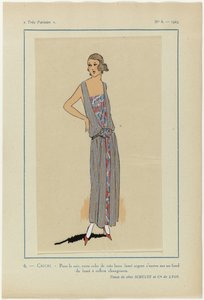 Nagyon párizsi, 1923, 6. sz.: 6.- CRICRI. - Estére ez a ruha... alkotó: Anonymous