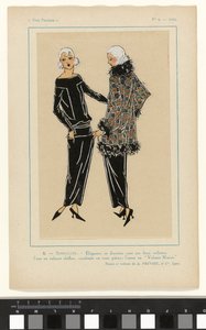 Nagyon párizsi, 1923, 9. sz.: 8. - EGYSZERŰSÉG. - Elegáns és diszkrét... alkotó: Anonymous
