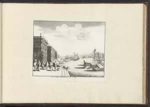 Velencei paloták a vízen Veue des Palais, alla Fondamenta Nove à Venise (cím a tárgyon) Paloták és műemlékek Velencében, Livornóban, Nápolyban és Rómában (sorozat címe) alkotó: Anonymous