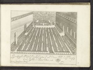 Vergadering a Sala del Maggior Consiglioban Scènes uit het Venetiaanse Leven (sorozat címe) Habiti d