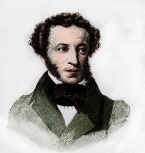 Alekszandr Szergejevics Puskin (1799-1837), orosz író. alkotó: Anonymous Anonymous