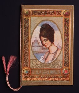 Puccini La Toscáját illusztráló almanachok alkotó: Anonymous Anonymous