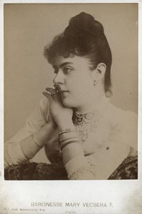 Vetsera Mária bárónő (1871-1889), névtelen alkotó: Anonymous Anonymous