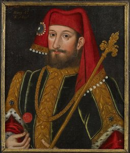 Barokk : IV. Henrik angol király (1367-1413), Anonymous, kb. 1600. Olaj, fa, 50,5x43. Magángyűjtemény alkotó: Anonymous Anonymous