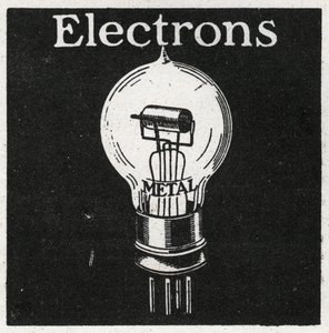 Elektromos jelenségek: elektronok. 1925 névtelen illusztrációja. Magángyűjtemény. alkotó: Anonymous Anonymous