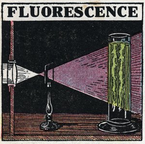 Fluoreszcencia: a testek fluoreszcenciájának bizonyítéka. Névtelen illusztráció 1925-ből. Magángyűjtemény. alkotó: Anonymous Anonymous