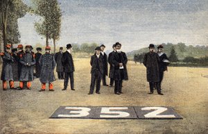 Francia repülés: A légi útvonalak nyoma. Metszés. A „Le petit parisien” című újság egyike 1910.06.11. Magángyűjtemény. alkotó: Anonymous Anonymous