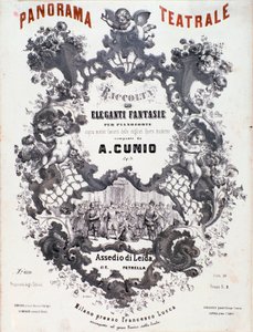 Elnava homlokzata vagy Leiden ostroma, Errico Petrella alkotó: Anonymous Anonymous