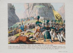 Guerre russo-turque de 1828-1829 - Ivan Ivanovich Diebitsch gróf hadserege (Hans Karl Friedrich Anton von Diebitsch és Narden vagy Ivan Ivanovitch Dibitch-Zabalkanski alkotó: Anonymous Anonymous