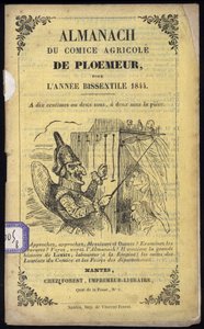Guignol – A Comice Agricole de Ploemeur almanachjának borítója alkotó: Anonymous Anonymous