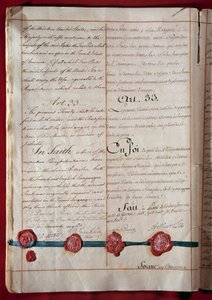 Az Egyesült Államok függetlensége: a barátság és a kereskedelem Franciaország és az Egyesült Államok között (Benjamin Franklin képviseletében) mindkét nyelven 1778 februárjától származik. 1778 Párizs, Külügyminisztérium alkotó: Anonymous Anonymous