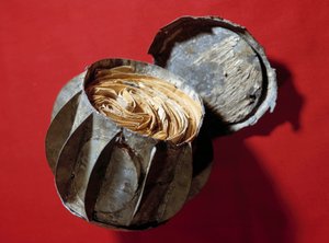Les Boules de Moulins: cinkgömbök, amelyeket az 1870-es párizsi ostrom idején használtak a párizsiak által már nem fogható levelek továbbítására. A Szajnába dobták őket, és a lakosok találták meg őket. alkotó: Anonymous Anonymous