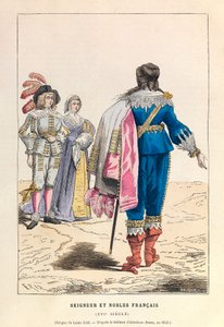 Lord és nemesek Francia a 16. században - Lord és nemes 16. század - magángyűjtemény alkotó: Anonymous Anonymous