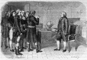 XVI. Lajos francia király halálos ítéletet kapott, Le Temple alkotó: Anonymous Anonymous