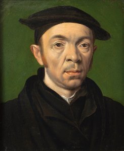 Férfiportré, 1550 körül (olaj, réz) alkotó: Anonymous Anonymous