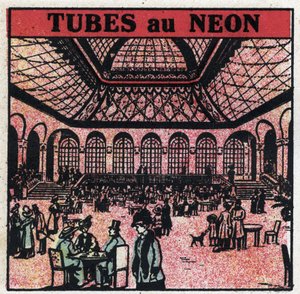 Új gáztulajdonságok: neoncsövek. 1925 névtelen illusztrációja. Magángyűjtemény. alkotó: Anonymous Anonymous