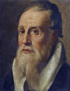 Nicolas de Verone (14eme siecle) - Nicolo da Verona költő portréja par Anonymous, XVI. század második fele. - Olaj, fa, 23,5x18,1 - Magángyűjtemény alkotó: Anonymous Anonymous