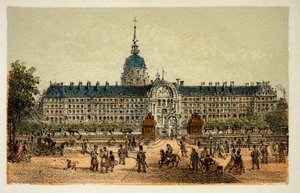 Párizs 1874: Hotel des Invalides, Magángyűjtemény alkotó: Anonymous Anonymous