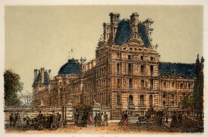 Párizs 1874: Les Tuileries, Magángyűjtemény alkotó: Anonymous Anonymous
