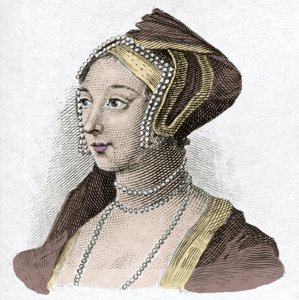 Anne de Boleyn portréja (Anna vagy Ann Bolin és Anne Bullen alkotó: Anonymous Anonymous