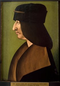 VIII. Károly francia portré (festmény) alkotó: Anonymous Anonymous