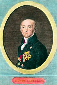 Etienne de La Ville, gróf de Lacepede (1756-1825) francia természettudós portréja. Névtelen metszet alkotó: Anonymous Anonymous