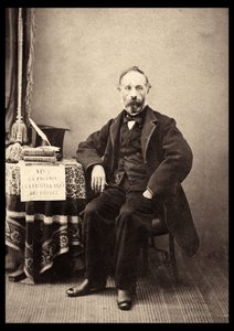 Francesco Crispi (1818-1901) olasz államférfi portréja 1863-ban. ©Lee/leemage alkotó: Anonymous Anonymous