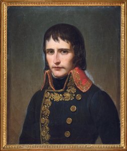 Bonaparte tábornok (1769-1821), névtelen portréja. Olajfestmény alkotó: Anonymous Anonymous