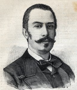 Giovanni Giolitti (1842-1928) olasz politikus, a Minisztertanács elnöke portréja. Metszet a "" Le Petro Parisien" -ben alkotó: Anonymous Anonymous
