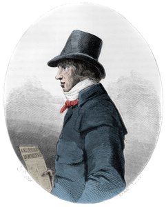 Jacques-Rene Hebert (1757-1794), francia újságíró és politikus portréja - Jacques Rene Hebert (1757-1794) francia újságíró és politikus portréja - 1863-as metszet a „Vörös könyvben – Histoire De L