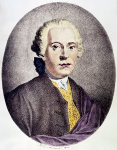 Johan Adolf Hasse (1699-1783) portréja barokk zeneszerző, metszet a 18. századról Magángyűjtemény alkotó: Anonymous Anonymous