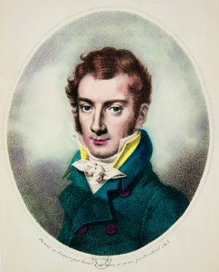 Joseph Mayseder (1789-1863) osztrák hegedűművész és zeneszerző portréja, Privee Collection alkotó: Anonymous Anonymous