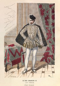 IX. Károly király portréja (1550-1574) - IX. Károly király portréja - magángyűjtemény alkotó: Anonymous Anonymous