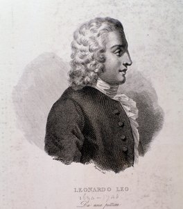 Leo Leonardo portréja (metszet) alkotó: Anonymous Anonymous